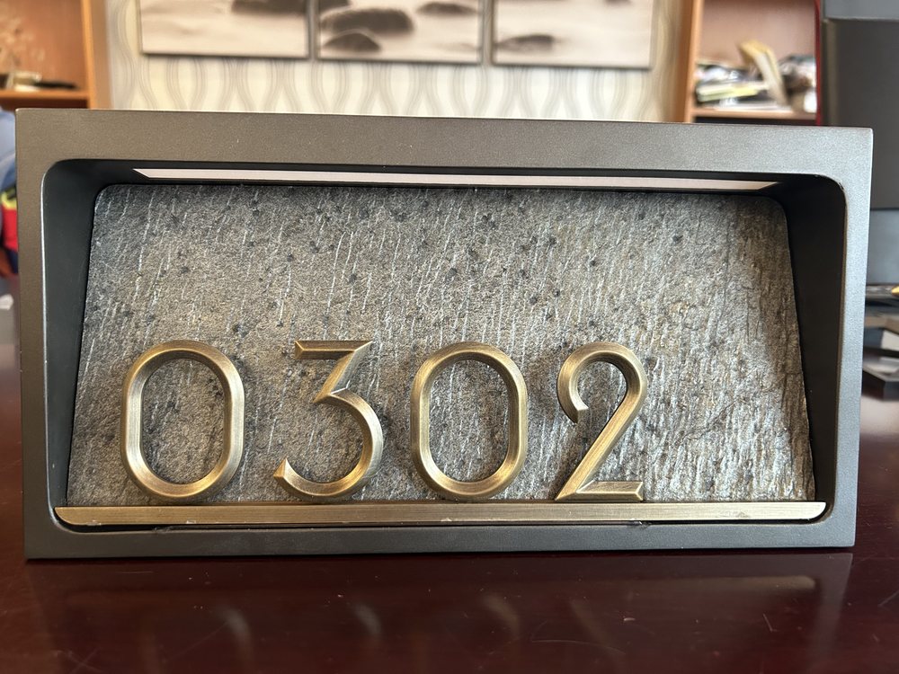 House Numbers & Room Signs