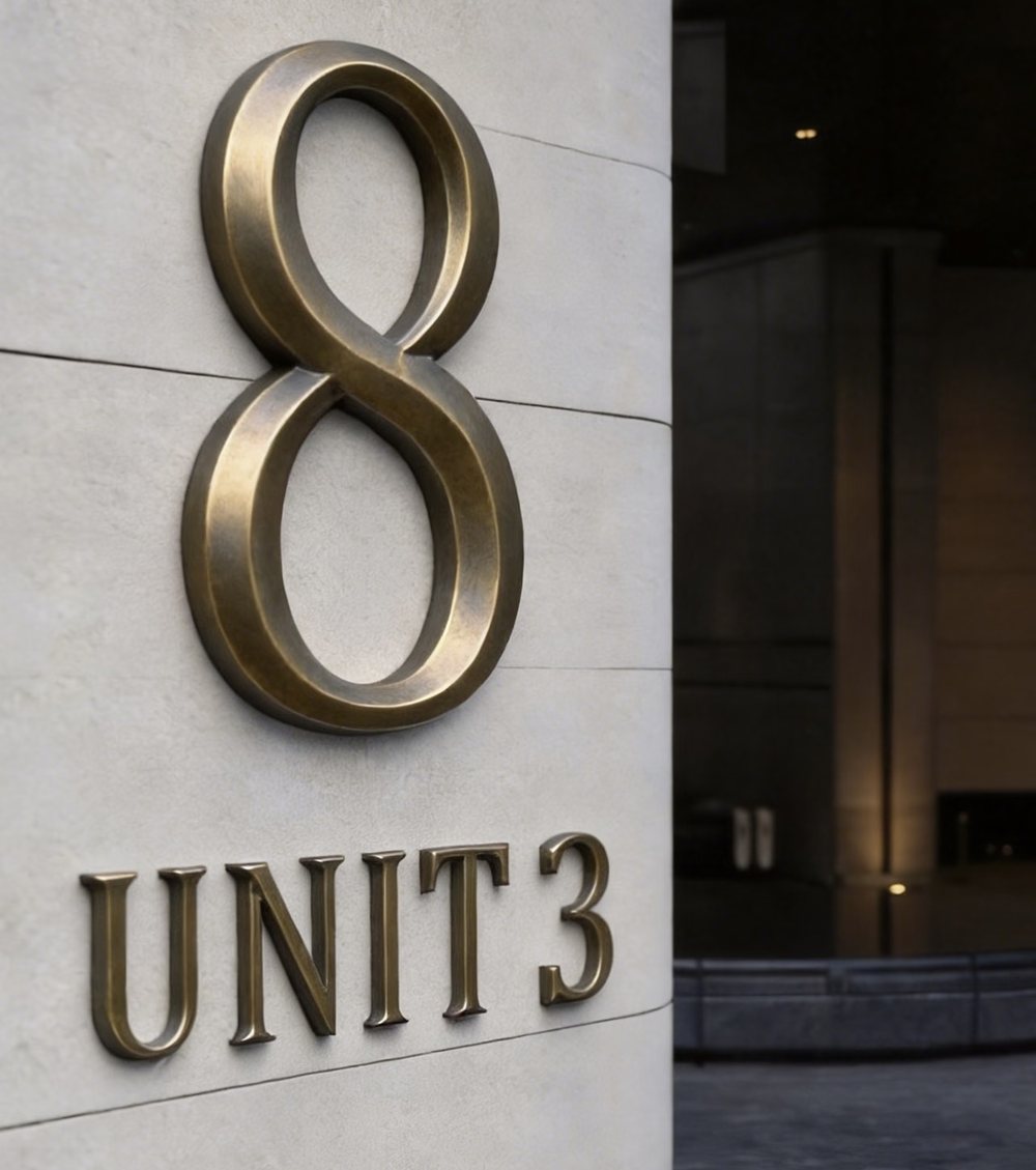 Non-Illuminated Metal Letters